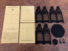 Load image into Gallery viewer, Fancy Luminary Paper Craft Kit with bottom