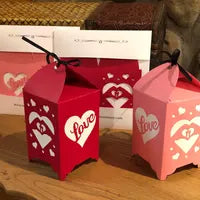 Load image into Gallery viewer, Paper Valentine Luminary Kit- 1 pc