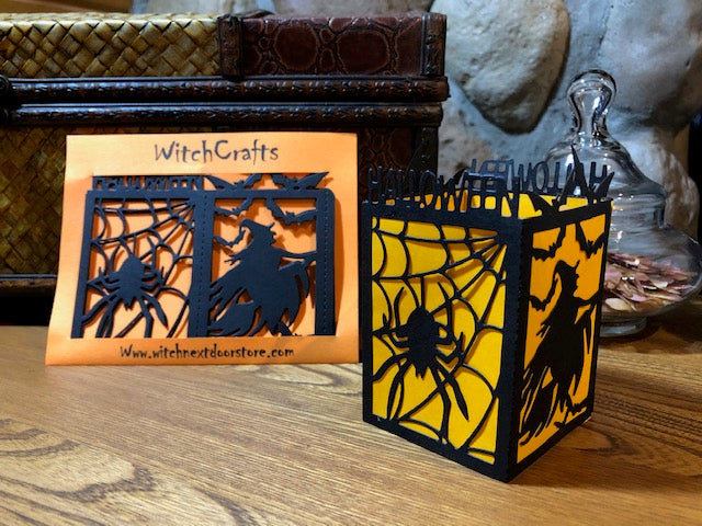 Halloween Witch Luminary - 6 pack